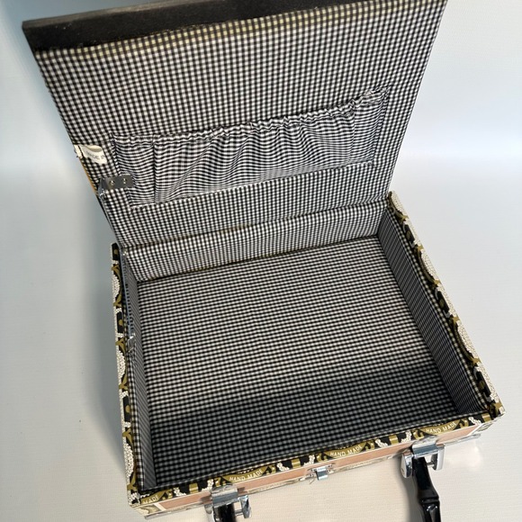 Vintage Audrey Hepburn Cigar Box Purse Handmade Beaded‎ Top Handle Bag - Picture 7 of 14